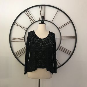 P. Luca Milano Large Black High/Low Top